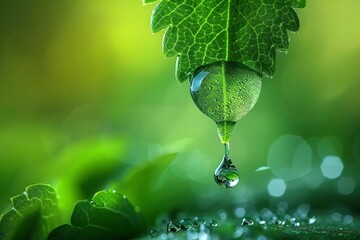 Fototapeta premium Detailed Close-Up of Vibrant Green Parsley Leaves on White Background, Highlighting Texture and Intricacy
