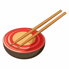 handcrafted ceramic chopstick 