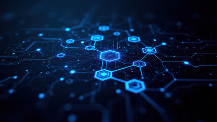 Obraz premium A colorful digital representation of a network, highlighting the interconnectedness typically found within CI/CD pipelines or cloud ecosystems like Kubernetes.