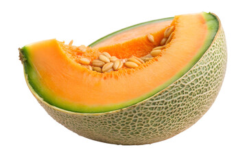 melon isolated on white background