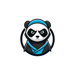 funny cartoon panda © Margarate