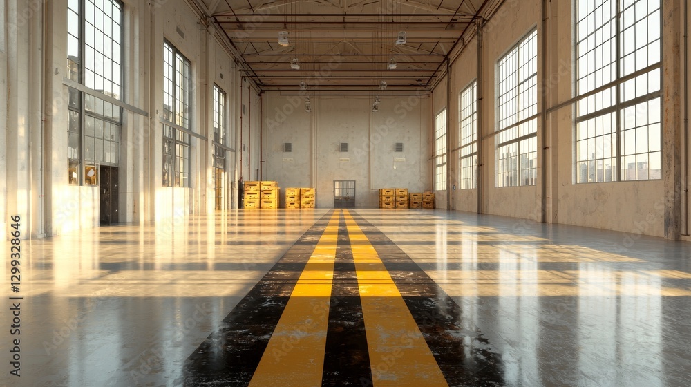 Poster a state-of-the-art assembly plant utilizes collaborative robots, or cobots, to work in tandem with h