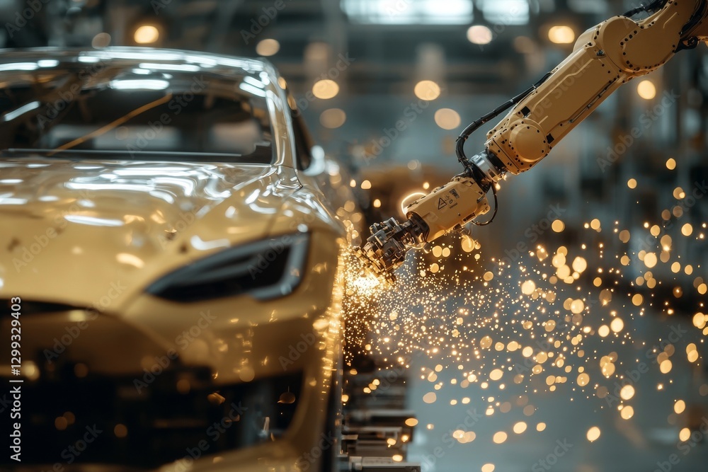 Poster collaborative innovation boosts efficiency in contemporary assembly lines that utilize cutting-edge 