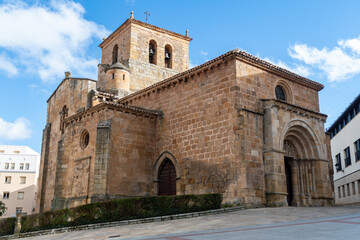Romanesque church of San Juan de Rabanera in Soria, Spain