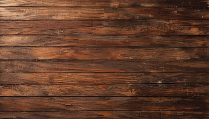 Brown wooden planks. Wood texture. Wooden background. Wood abstract background top view. 
