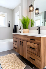 Modern bathroom vanity design (1)