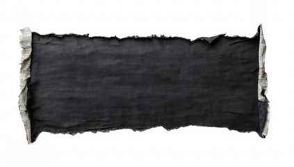 Black newspaper ripped message background 
