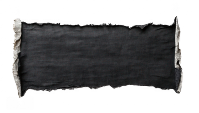 Black newspaper ripped message background 
