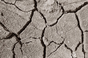 Abstract background. The cracked surface of the earth.