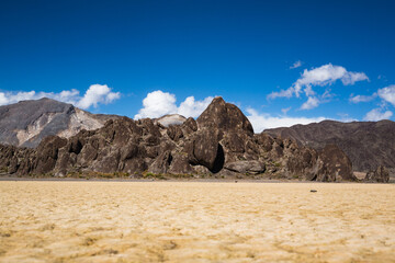 Landscapes in Death Valley, California.