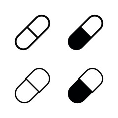 capsule icon set color editable
