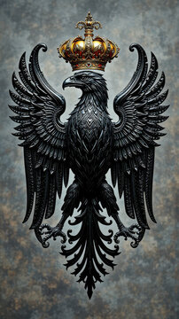 Wappen mit schwarzem Preu&szlig;ischen Adler 