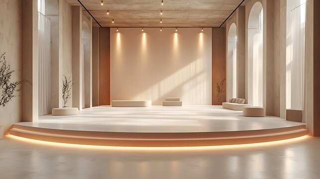 Luxury fashion show venue high resolution hd photo