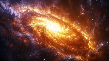 Long duration gamma ray burst from a massive collapsing star its colossal energy release dominating a galaxys core