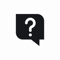 question comments icon sign vector