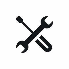 service repair icon sign vector