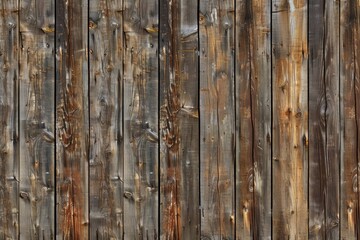 Fototapeta premium Rustic wood paneling with a variety of colors and textures, Rustic wood paneling texture