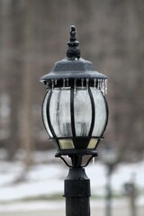 Ice Storm Lamp Post