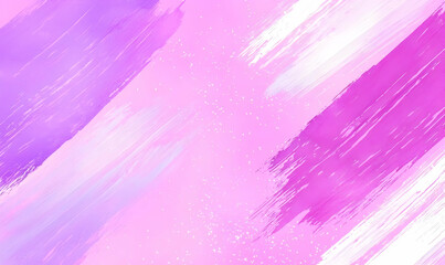 Abstract Pink and Purple Brush Strokes Background for Design