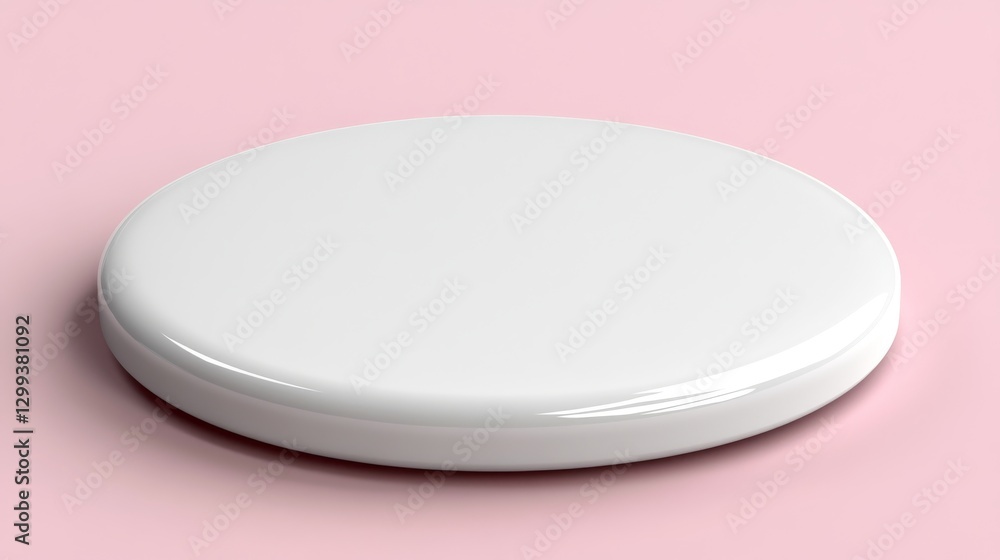 Aufkleber the badge mockup is simple to use in your designs and delivers a realistic look on a white backgroun