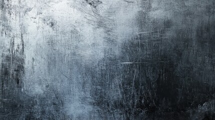 Obraz premium Dark Gray Scratched Metal Texture