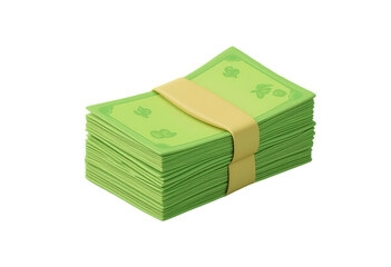 Money cash finance icon 3d illustration