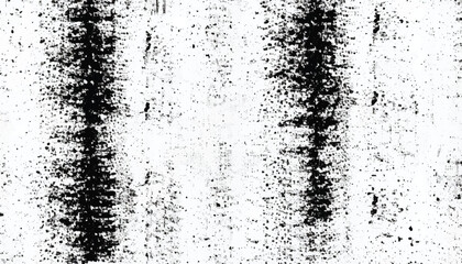 Fototapeta premium Grunge black and white seamless pattern. Monochrome abstract texture. Background of cracks, scuffs, chips, stains, ink spots, lines. Grunge pattern. 