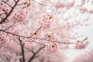 Fototapeta premium pink cherry blossoms