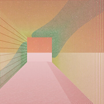 Pastel Scape Abstract Artwork