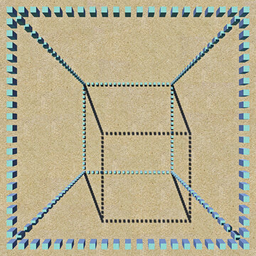 Pastel Scape Abstract Artwork