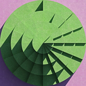 Pastel Scape Abstract Artwork