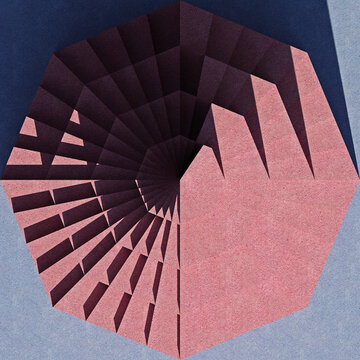 Pastel Scape Abstract Artwork