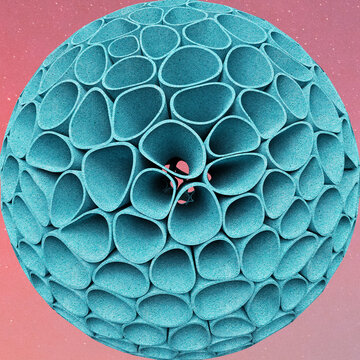 Pastel Scape Abstract Artwork