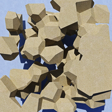 Pastel Scape Abstract Artwork