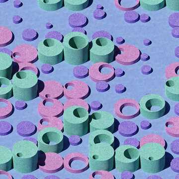 Pastel Scape Abstract Artwork