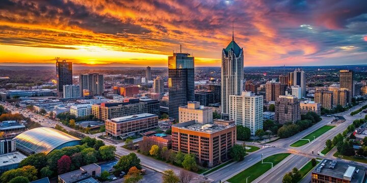 Aerial Hyperlapse of Downtown Waterloo, Ontario: 4K High-Resolution Stock Footage