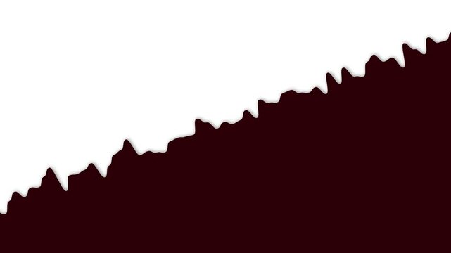 Abstract Jagged Line Transition