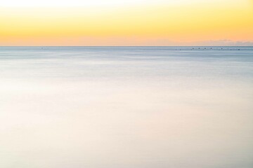 野蒜海岸2月最後の日の出