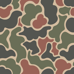 vector old school camouflage design