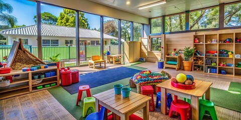 Australian Preschool Secret Play Area: Games & Fun Hidden in Plain Sight