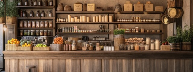 Rustic Grocery Store Interior Design: A Charming and Inviting Space
