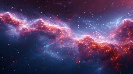 Fototapeta premium Artistic interpretation of a pulsars magnetic field glowing arcs of plasma creating intricate luminous patterns