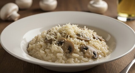 Creamy Mushroom Risotto: A Delicious Italian Dish