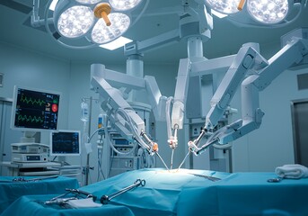 Robotic Surgical System: Precision Instruments in a Sterile Operating Room