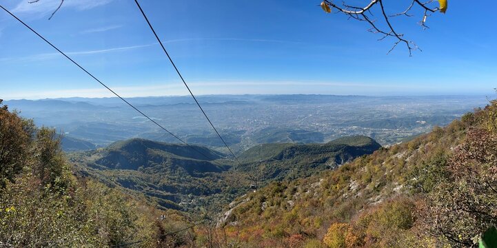 Dajti Mountain in Tirana, Albania