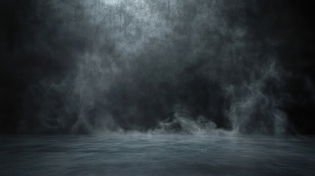 Moody smoky background in dark tones.