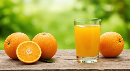 Refreshing Orange Juice: A Glass of Sunshine
