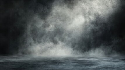 Moody smoky background with dark tones