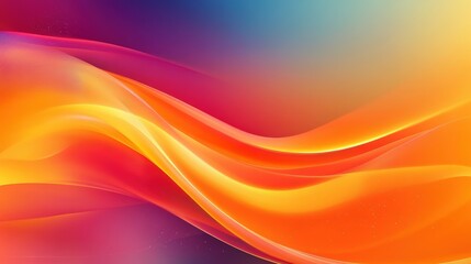 Obraz premium Vibrant Abstract Wave Background