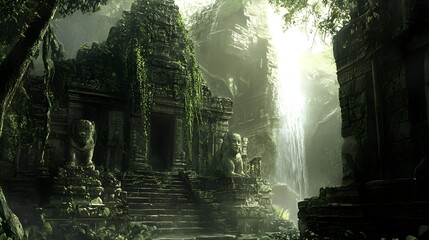 ancient jungle temple
